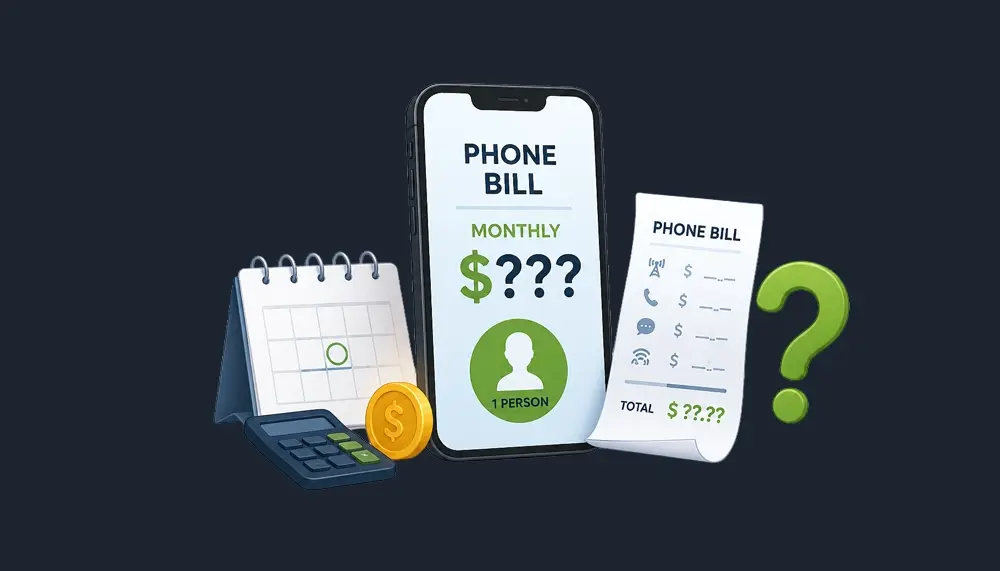 How Much Is a Phone Bill Per Month for One Person? The Straight Answer