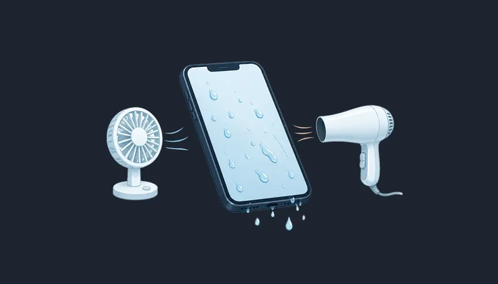 How to Get Water Out of Your Phone